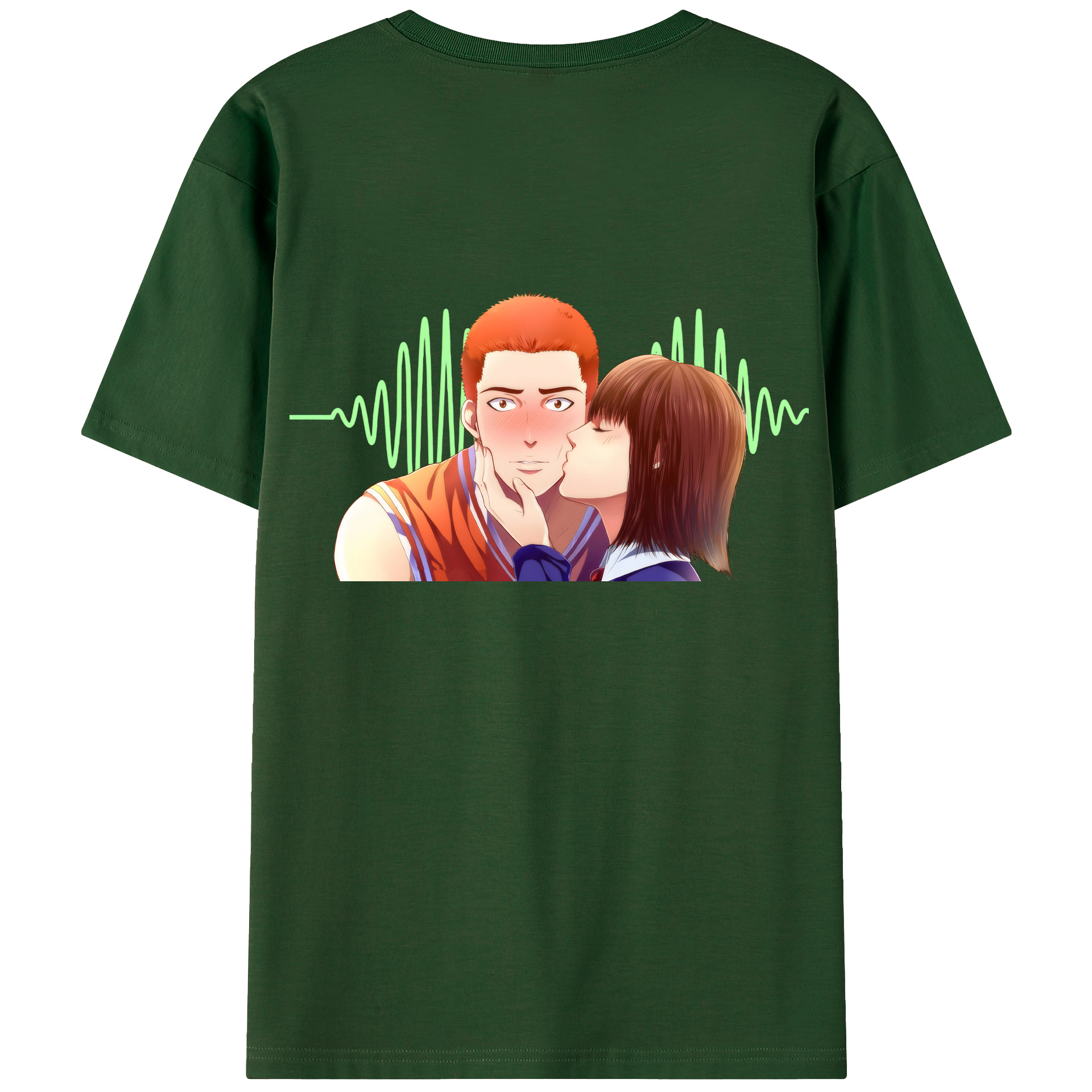 SLAM DUNK／スラムダンク 綿100％半袖Tシャツ（背面プリント）